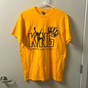 King Felix Hernandez Seattle Mariners Hall of Fame T-Shirt - Size Medium